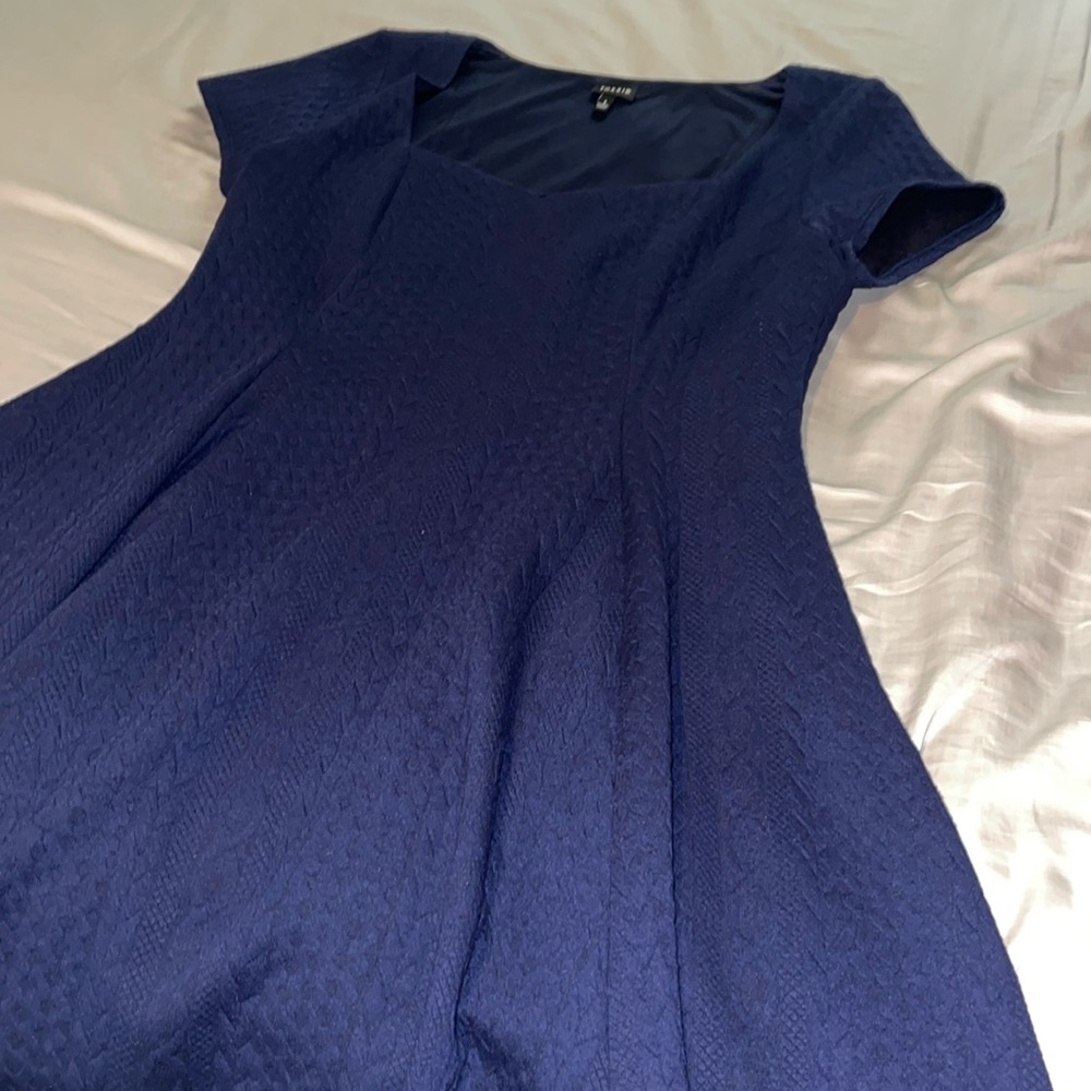 Torrid navy blue skater dress- size 1/14